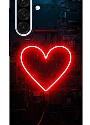 Чохол з принтом для samsung galaxy a36 5g / для самсунг галаксі а36 яскраве серце