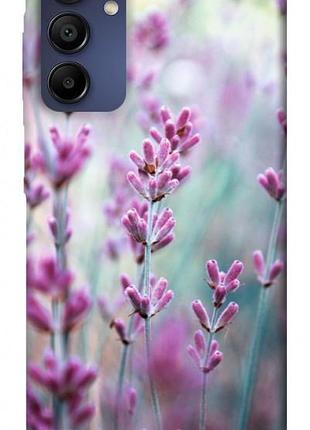 Чехол с принтом для samsung galaxy a15 4g/5g / для самсунг галакси а15 лаванда 2