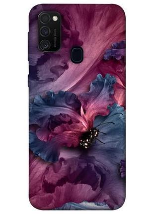Чехол с принтом для samsung galaxy m30s, samsung galaxy m21 / для самсунг галакси м30с / м21 насекомое