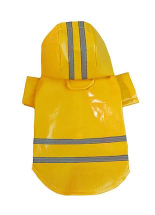 Дождевик для собак pet style "rain" желтый m
