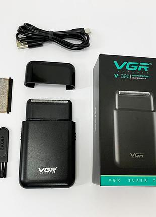 Электробритва мужская беспроводная vgr, портативная мужская профессиональная бритва rb-73