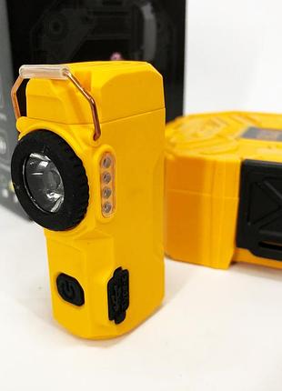 Подарок курильщику зажигалка, экономичная зажигалка с usb зарядкой usb импульсная ft-84