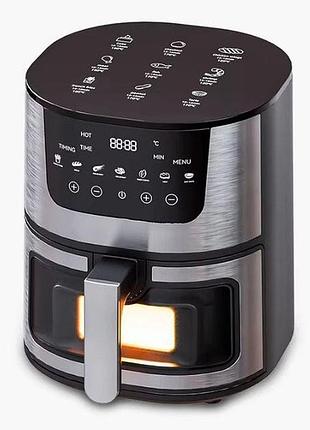 Аэрофритюрница для жарки без масла domotec ms-3221 3500w xi-438 7 л