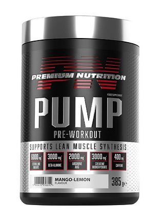 Pump pre-workout (385 g, blackberry-pineapple)