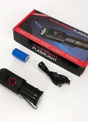 Фонарь аккумуляторный лед фонарь pl-302 лучший тактический тактические фонари аккумуляторные xq-33