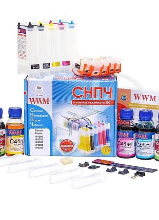 Снпч wwm для canon pixma ip4200/ip4300/ip4500/ip5300 (is.0110arc)