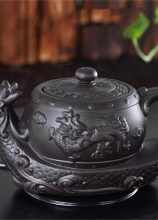 Чайник лодка 400 мл,специальный чайник для заварки китайского чая,традиционный китайский чайник
