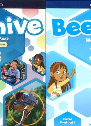 Beehive 3 student's book + workbook. навчальний і робочий зошит металева пружина