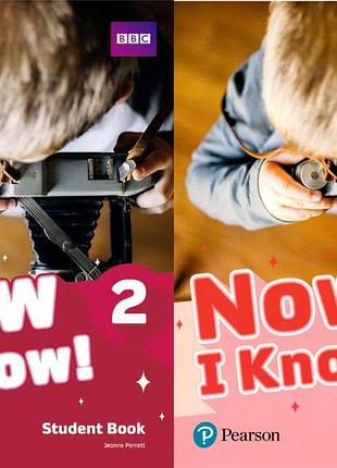 Now i know! 2. student's book+workbook. учебник+тетрадь металлическая пружина