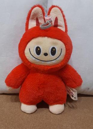 Брелок лабубу 23 см мягкая игрушка labubu, оригинальный аксессуар на ключи или сумку, подарок