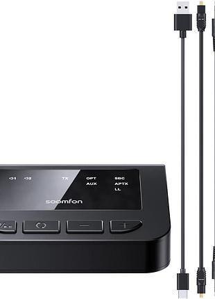 Bluetooth-передатчик тв с регулятором громкости для тв/пк с низкой задержкой