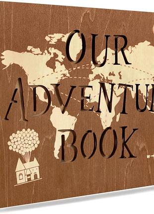 Фотоальбом creawoo с деревянной обложкой на пружине с кремовыми листьями, деревянный альбом для фото