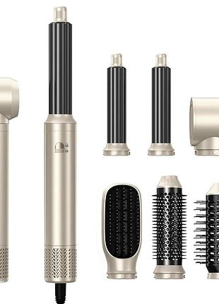 Набір фенів ukliss 6 в 1, фен із гарячим повітрям 110 000 об/хв з іонною щіткою для фена