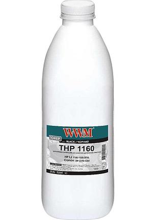 Тонер wwm для hp lj 1160/1320/2015 бутль 1000г black (tb74-4-01)