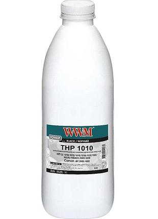 Тонер wwm для hp lj 1010/1020/1022 бутль 500г black (tb61-4)