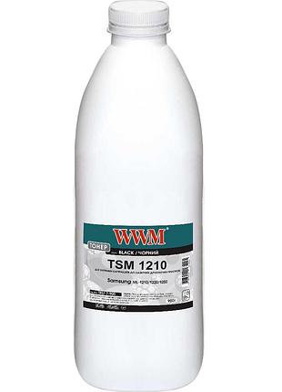 Тонер wwm для samsung ml-1210/1220/1250 бутль 900г black (tb57-7-900)