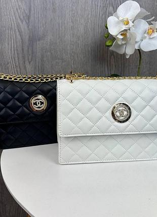 Мини сумочка через плечо клатч стиль chanel женская модная сумка шанель стеганная мини-сумочка