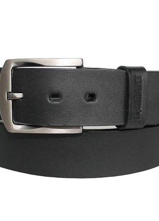 Мужской кожаный ремень "vittoria" черный