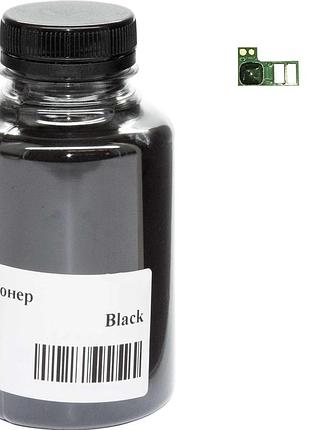 Тонер + чип анк для canon i-sensys lbp-112/113/mf112/113 бутль 50г 1600 ст. black (3203473)