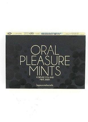 Мятные конфетки для орального секса bijoux indiscrets oral pleasure mints – peppermint