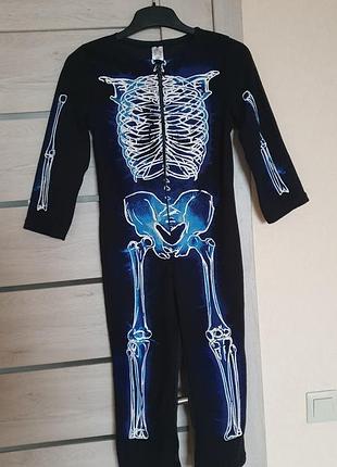 Піжама комбинезон костюм скелета
