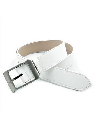 Жіночий ремінь weatro білий ek-zh-33kit-0025