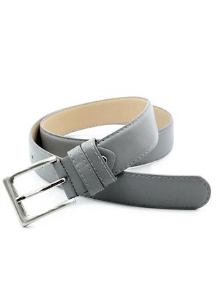 Жіночий ремінь 3,3 х 110 см weatro темно-сірий zhn-kz-kit33-058