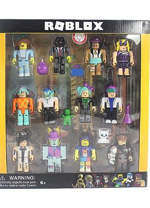 Набор фигурок roblox персонажи в коробке, фигурки большие роблокс 12 шт герои