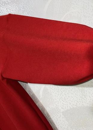 Платье zara с объемными рукавами.6 фото
