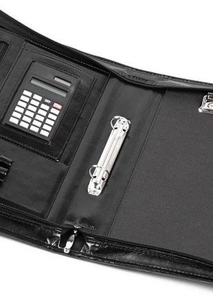 Папка формата а5 jpb из кожзама черная