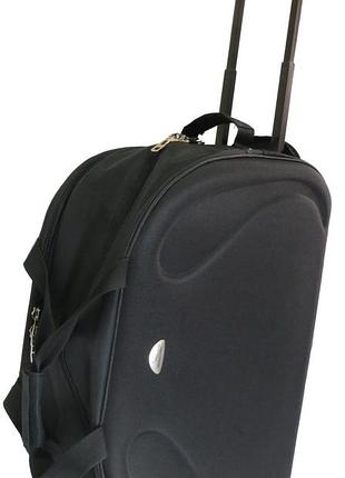 Сумка дорожня wallaby чорна на 65 л