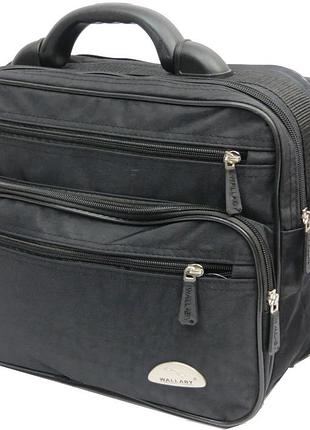 Прочная мужская сумка, портфель wallaby 26531 черная