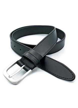 Жіночий шкіряний ремінь 2,8 х 105-120 см weatro чорний zhin-ua-28k-0052 120 см