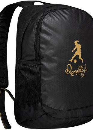 Спортивный рюкзак с дождевиком 20l ronaldinho 10 черный