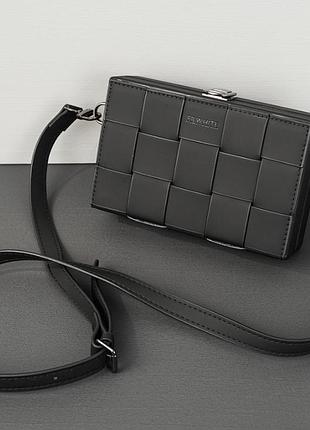 Женская мини сумочка шкатулка на замочке filwhite. маленькая каркасная сумка клатч для девушек