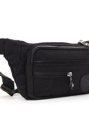 Podium сумка жіноча текстиль на пояс поліамід jielshi zt-002 black