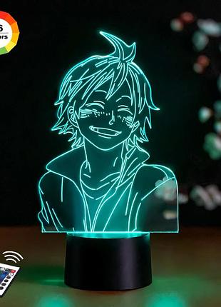 Ночник-светильник 3d "тадаши ямагучи" 25х14 см 3dtoyslamp es425