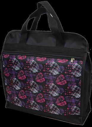 Сумка хозяйственная wallaby, украина черная с принтом