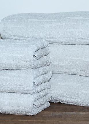 Тм tag полотенце 40х70 baumwolle цвет: пепельный