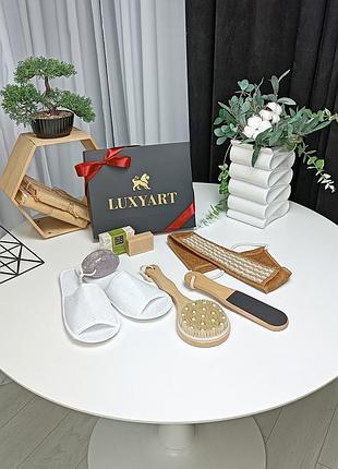 Подарочный spa набор luxyart "для нее" 6 предметов (spl-109)