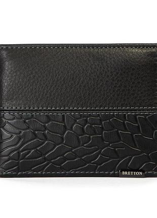Podium гаманець be чоловіча шкіра bretton 208-l1 black
