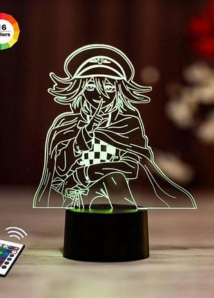 Нічник-світильник 3d "кокічі ома 2" 3dtoyslamp 24х15 см cl0029324