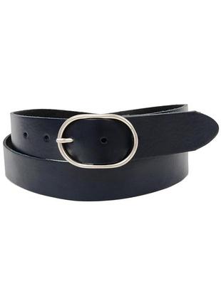 Ремень кожаный женский c&a синий