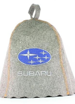 Банная шапка luxyart "subaru", натуральный войлок (la-991)