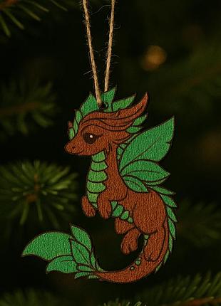 Декоративна іграшка-декор luxyart дракон 10*9 см (dn-896)