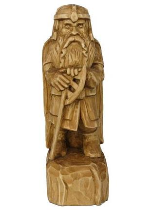 Гном гімлі з володаря кольц дерев'яна фігурка ручної роботи