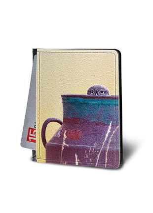 Кожаный кошелек-картхолдер devays maker 30-0115-455