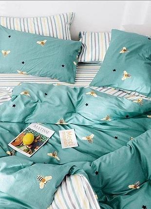 Комплект постельного белья с компаньоном r-v8161