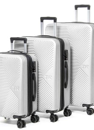 Podium дорожня валіза 31 abs-пластик fashion 804 white