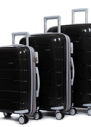 Podium дорожня валіза 31 abs-пластик fashion pp-1 810 black